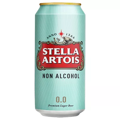Фотография продукта Стелла артуа безалкогольное 0,44л